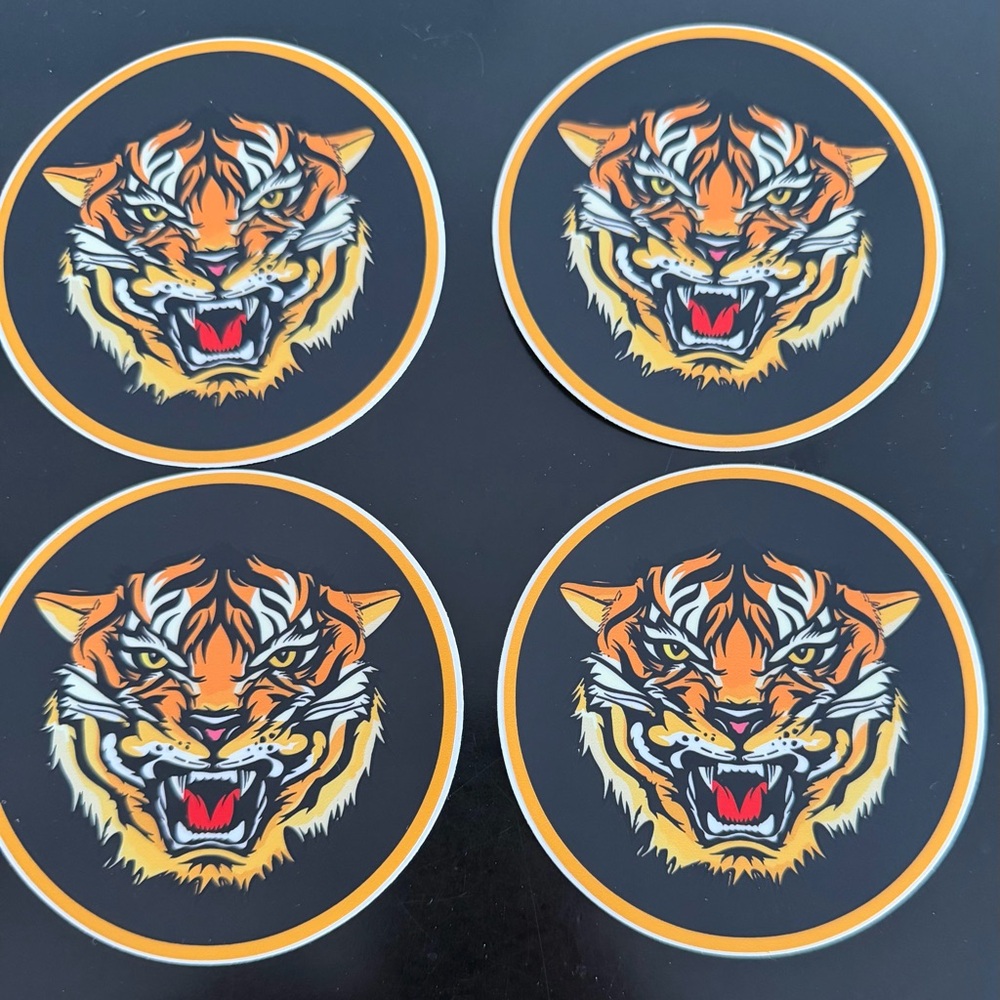 Aviator Nation Tiger  Sticker Bundle